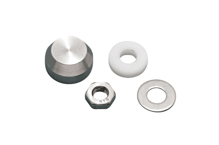 Stainless Steel Cover Nut Set, S0307-UN07-R, S0307-UN07-L